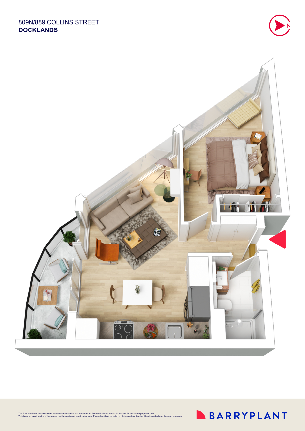 809N/889 Collins Street, Docklands, VIC 3008 - Thumbnail 1 - 16/01/2026