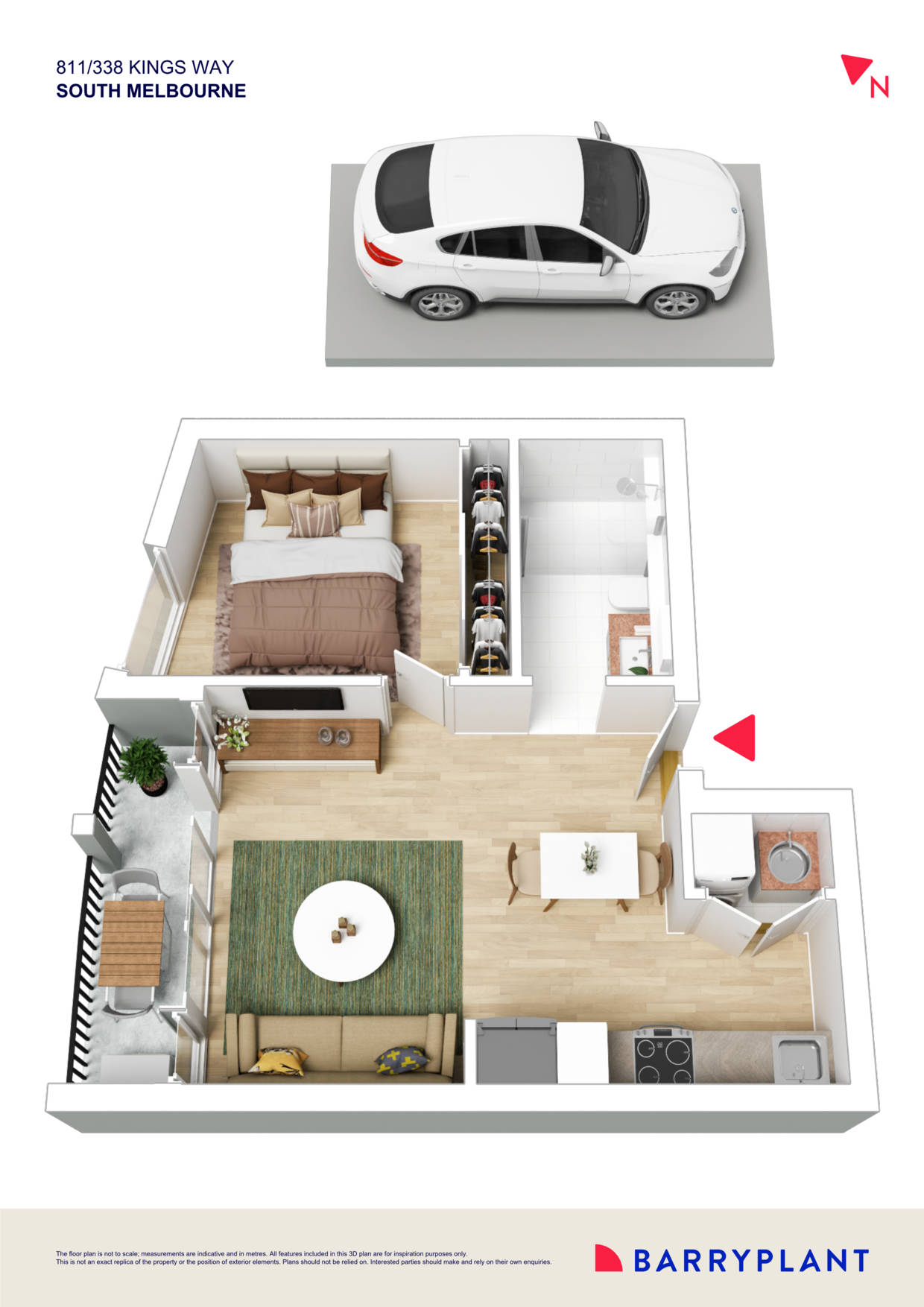 811/338 Kings Way, South Melbourne, VIC 3205 - Thumbnail 1 - 24/04/2024