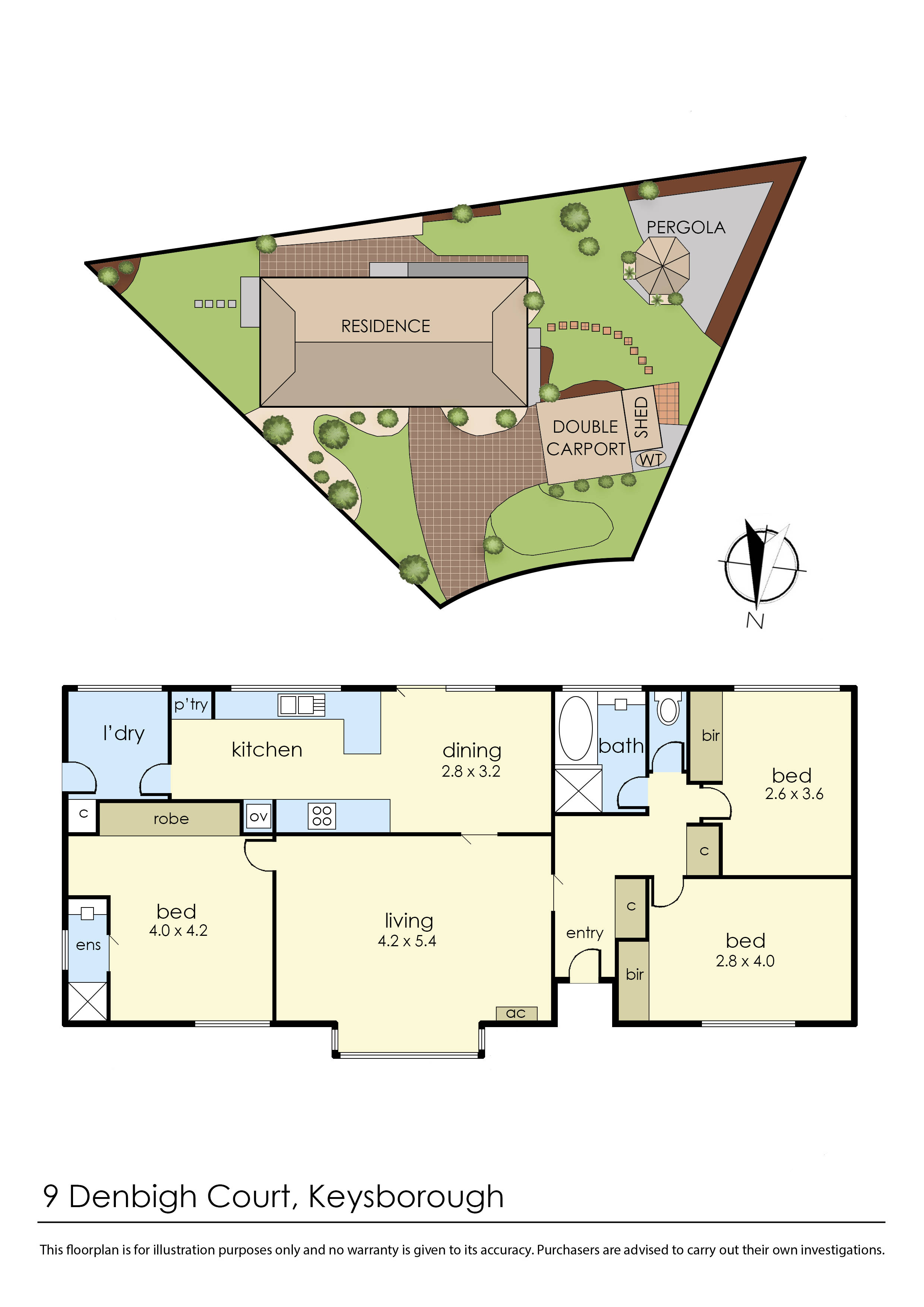 9 Denbigh Court, Keysborough, VIC 3173 - Thumbnail 1 - 01/09/2022
