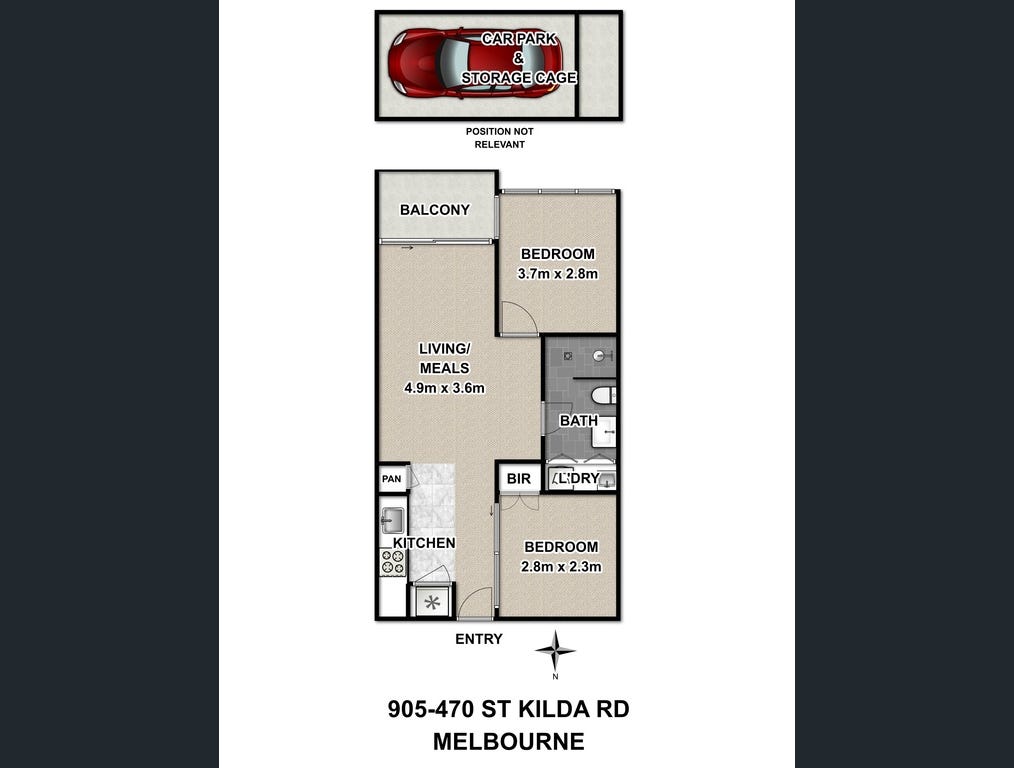 905/470 St Kilda  Road, Melbourne, VIC 3000 - Thumbnail 1 - 09/10/2023