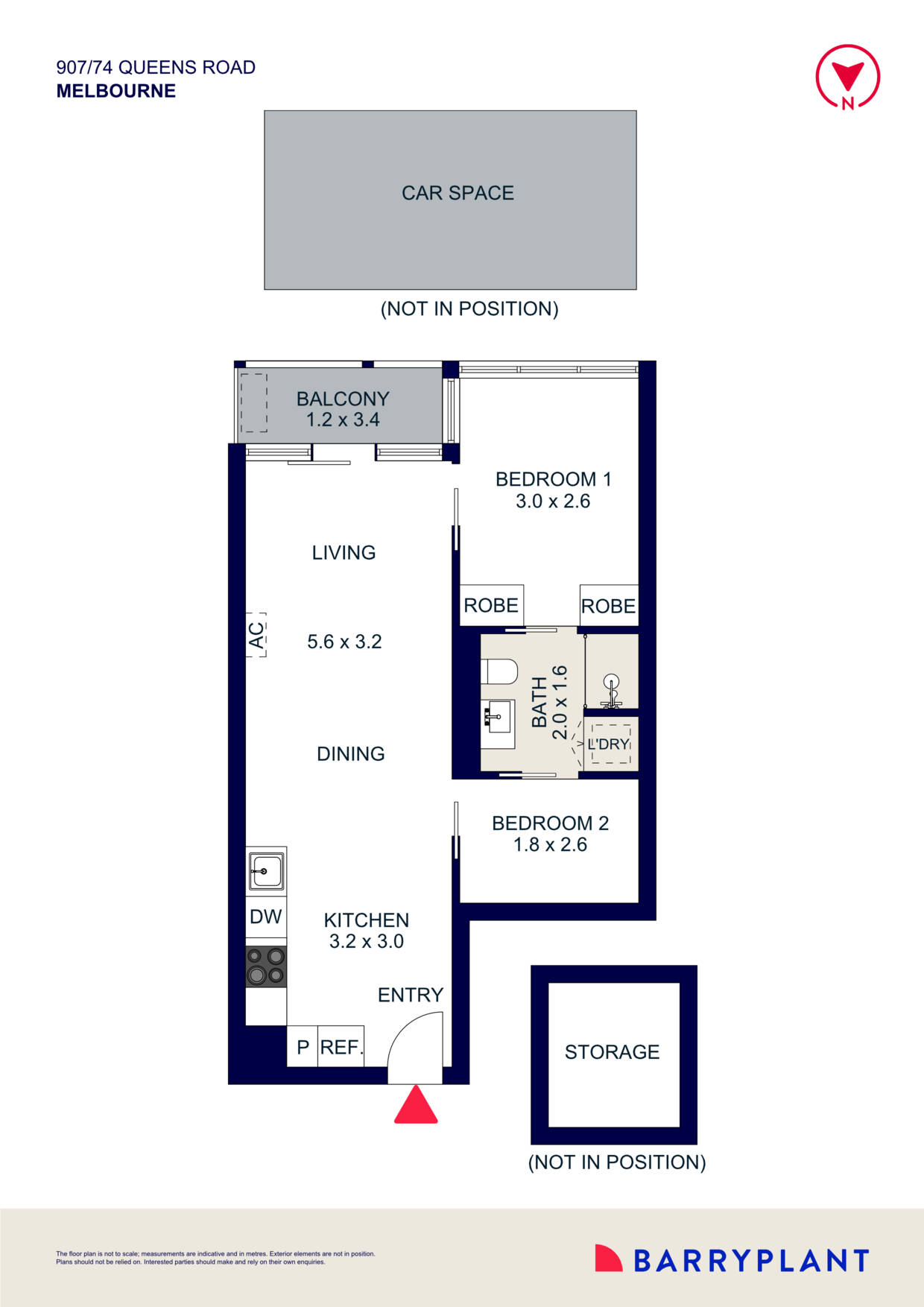 907/74 Queens Road, Melbourne, VIC 3004 - Thumbnail 1 - 10/01/2025