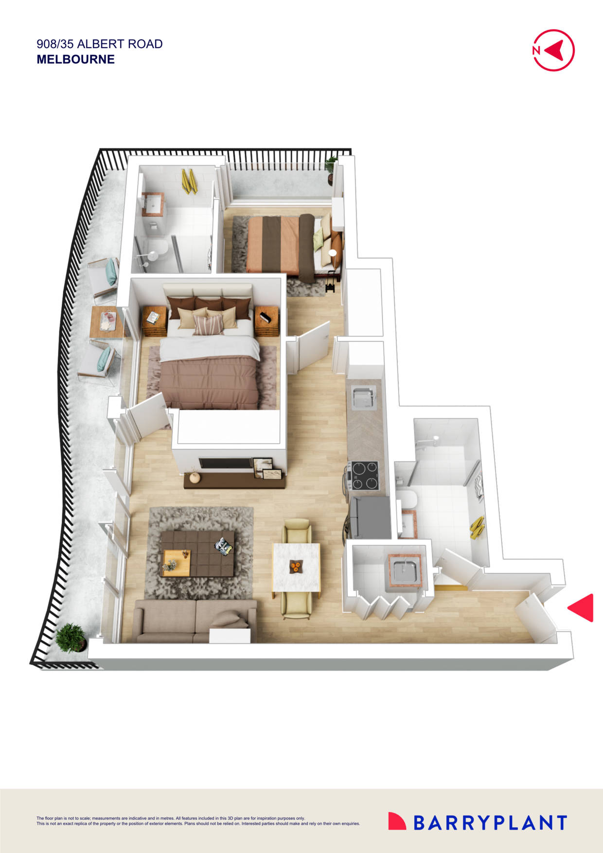 908/35 Albert Road, Melbourne, VIC 3004 - Thumbnail 1 - 13/06/2025