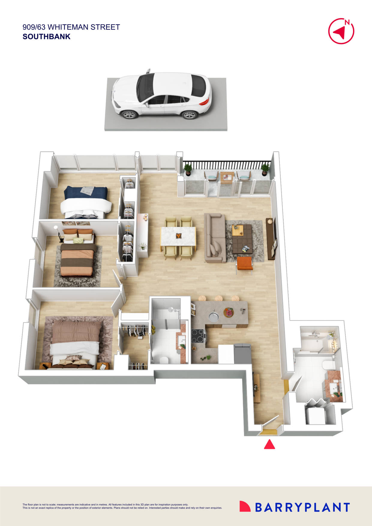 909/63 Whiteman Street, Southbank, VIC 3006 - Thumbnail 1 - 27/10/2025