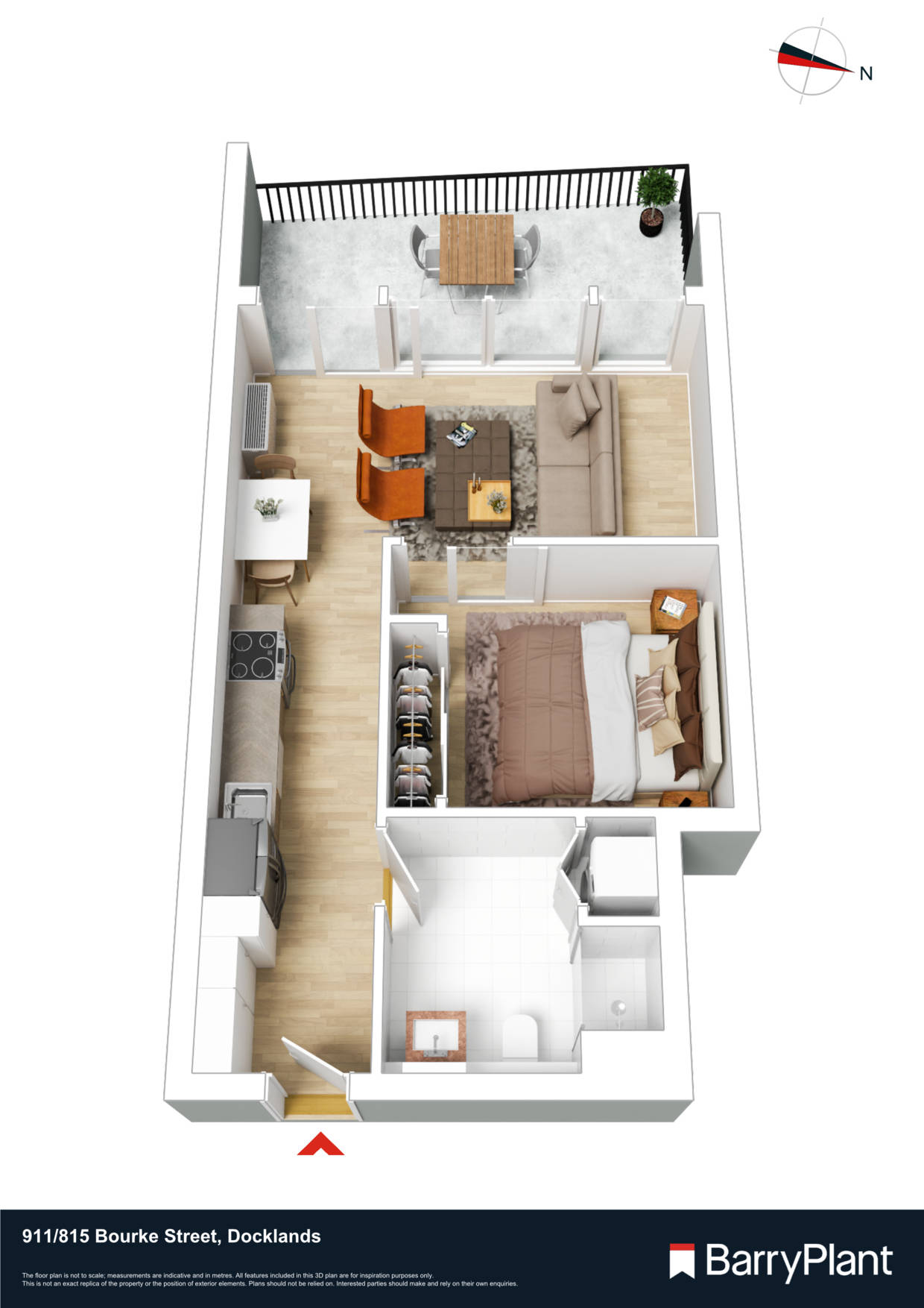 911/815 Bourke Street, Docklands, VIC 3008 - Thumbnail 1 - 25/07/2023