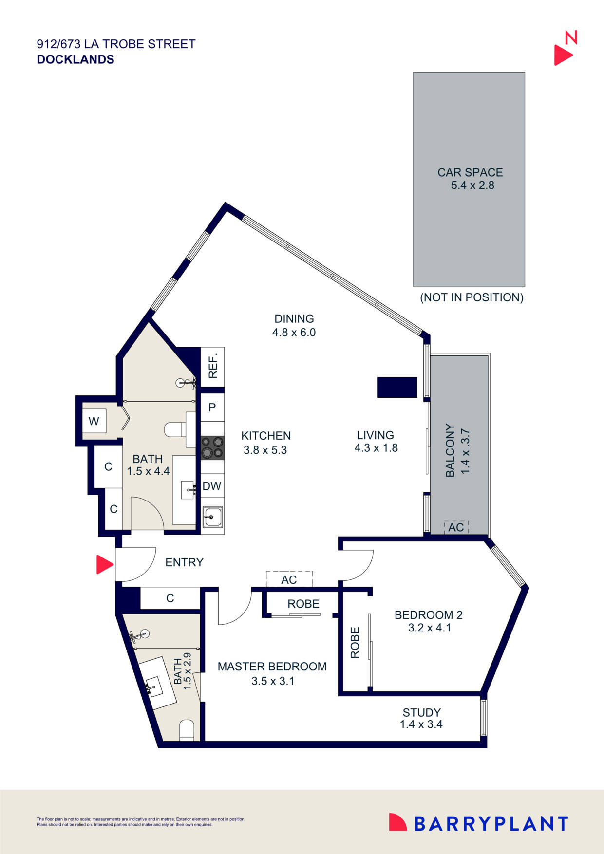 912/673 La Trobe Street, Docklands, VIC 3008 - Thumbnail 1 - 05/02/2024