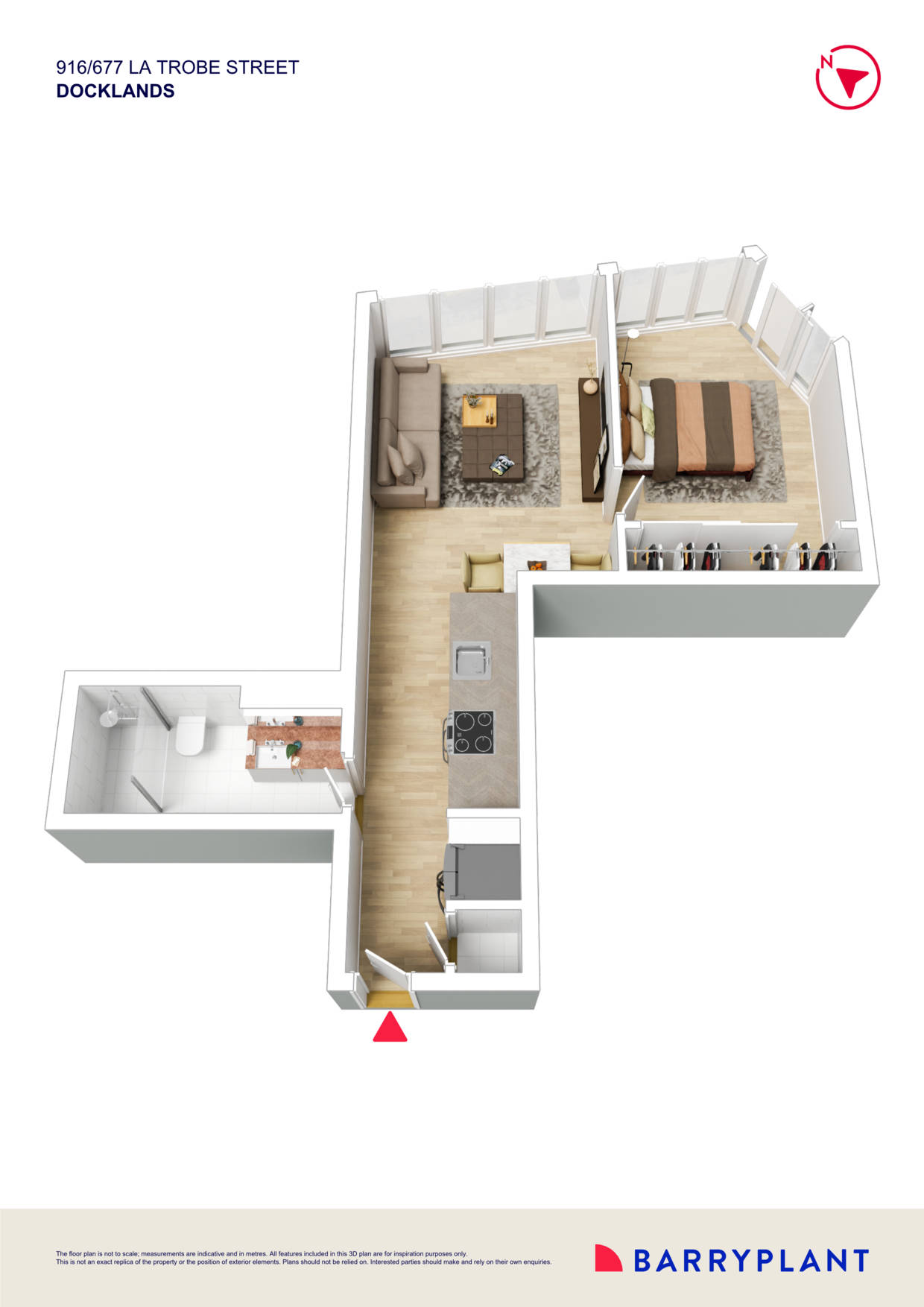 916/677 La Trobe Street, Docklands, VIC 3008 - Thumbnail 1 - 10/10/2025