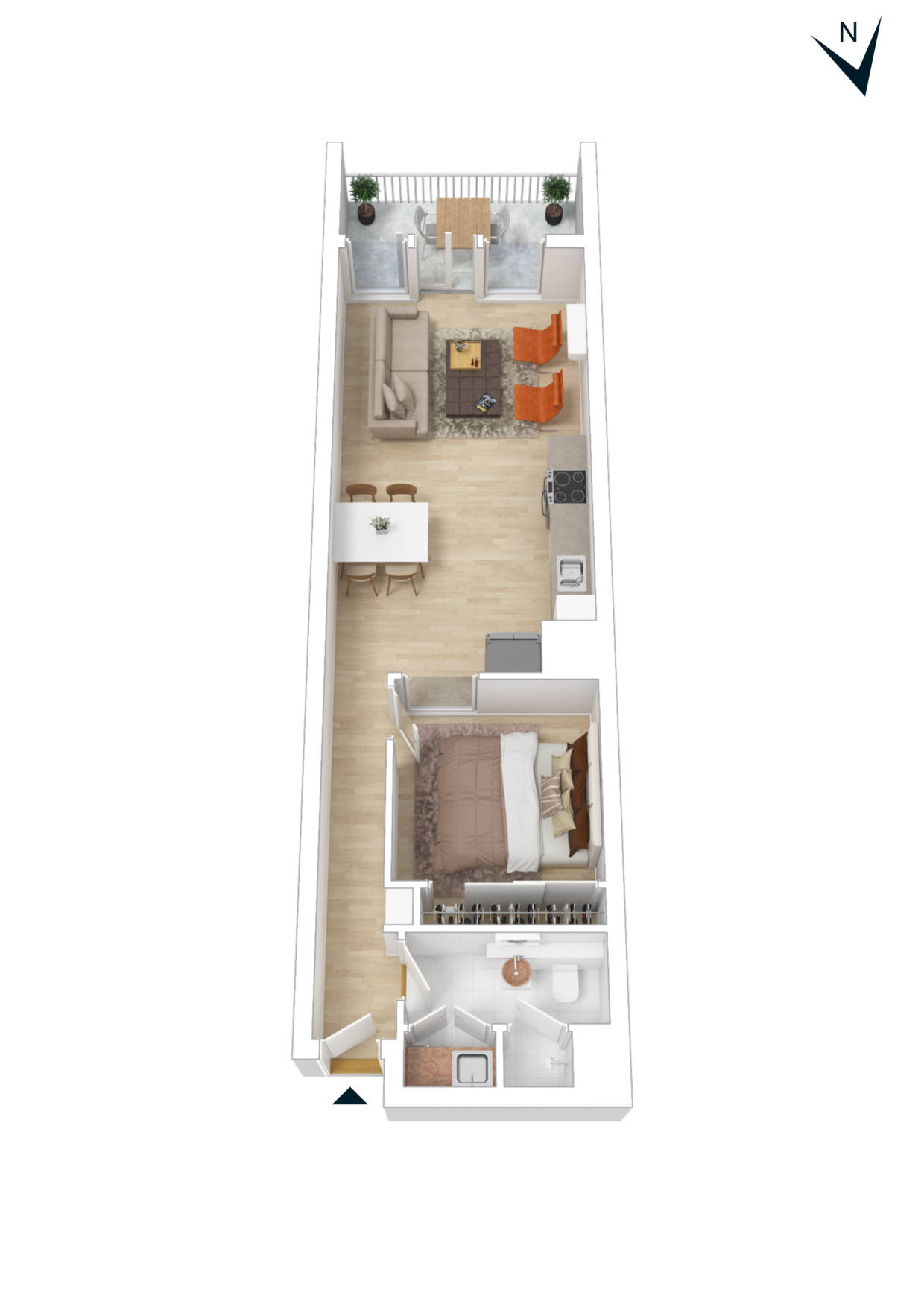 918/55 Merchant Street, Docklands, VIC 3008 - Thumbnail 1 - 15/03/2022