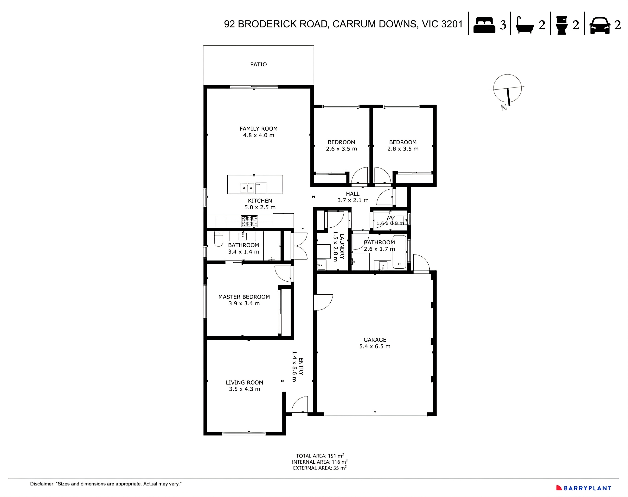 92 Broderick Road, Carrum Downs, VIC 3201 - Thumbnail 1 - 09/01/2026