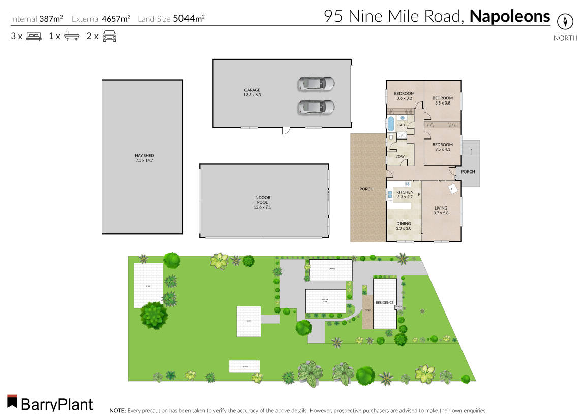 95 Nine Mile Road, Napoleons, VIC 3352 - Thumbnail 1 - 20/04/2022