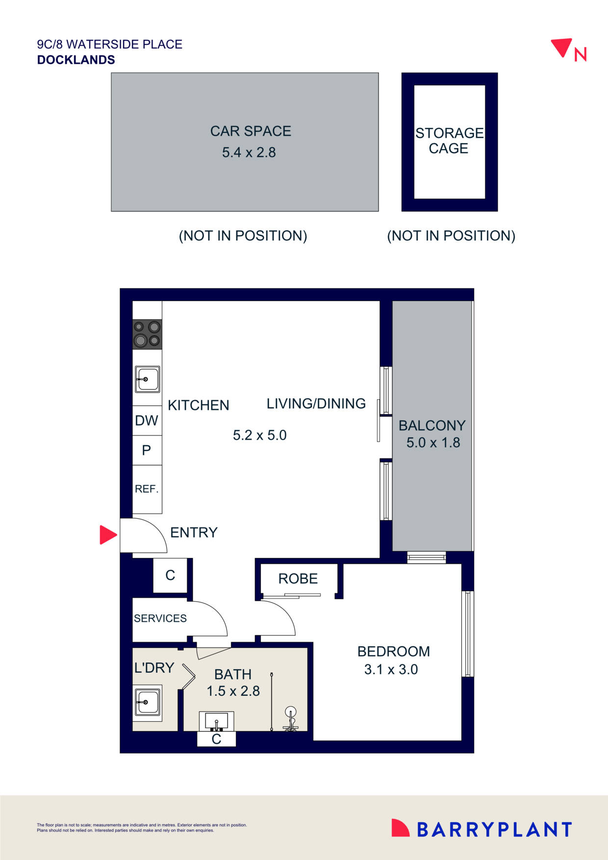 9C/8 Waterside Place, Docklands, VIC 3008 - Thumbnail 1 - 06/09/2024