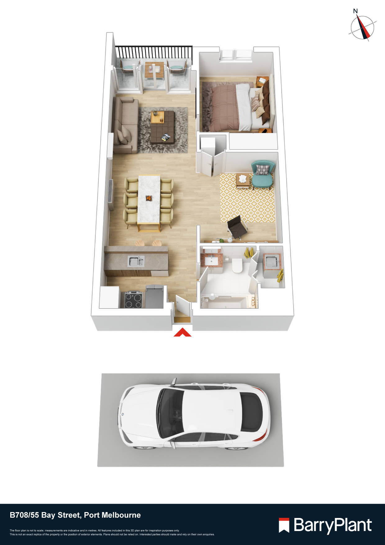 B708/55 Bay Street, Port Melbourne, VIC 3207 - Thumbnail 1 - 02/11/2022