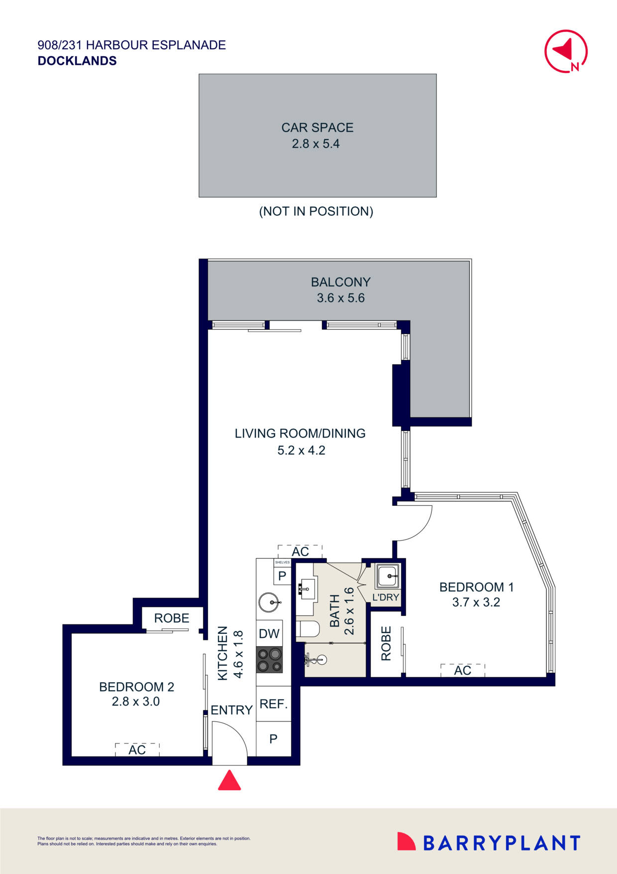 S908/231 Harbour Esplanade, Docklands, VIC 3008 - Thumbnail 1 - 26/09/2024