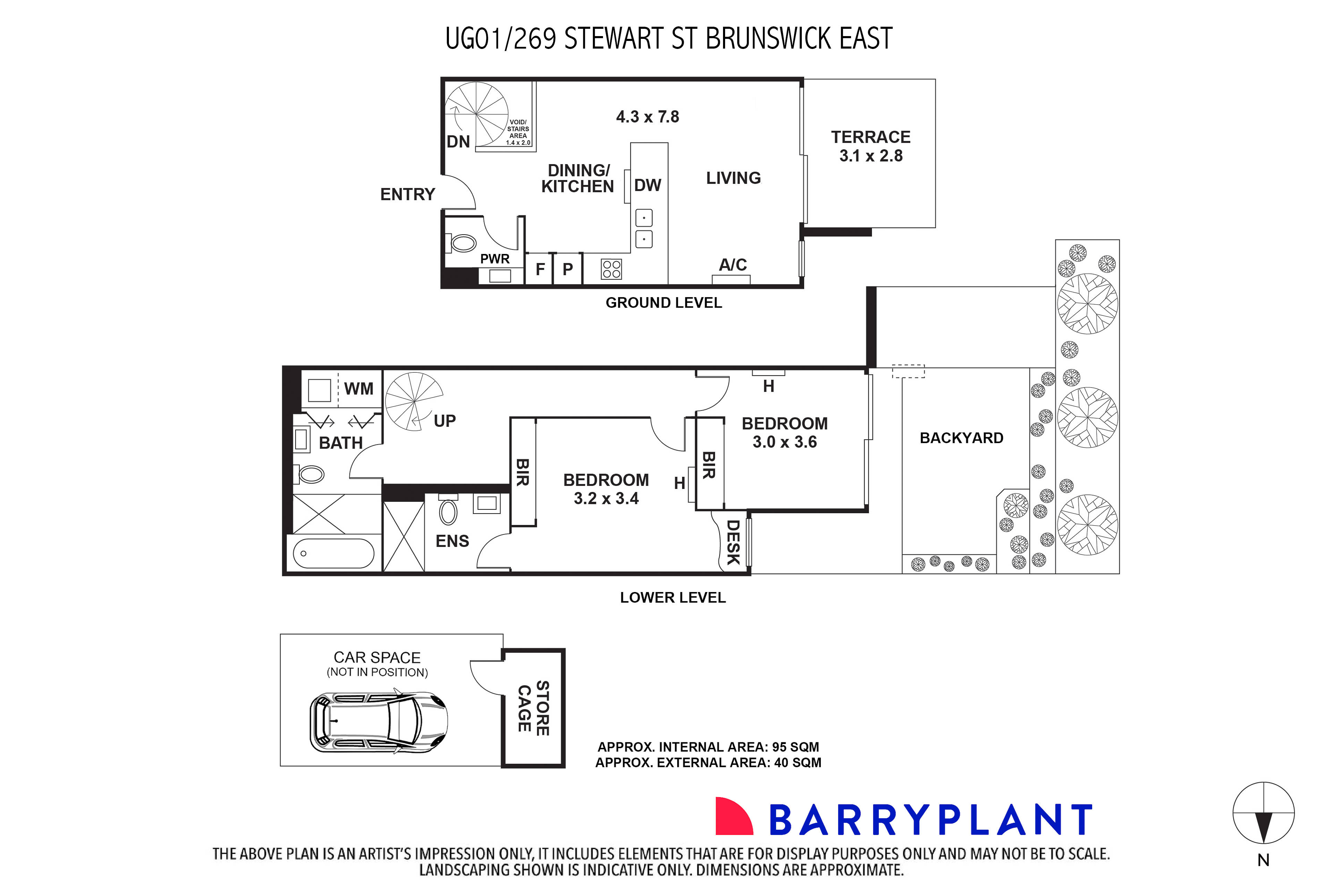 UG01/269 Stewart Street, Brunswick East, VIC 3057 - Thumbnail 1 - 09/07/2025